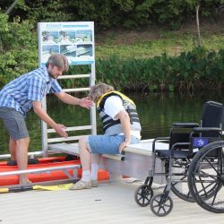 City of Austin Wheelchair Accessible Kayak Launch
